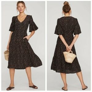 Faithfull The Brand Melia Midi Dress L